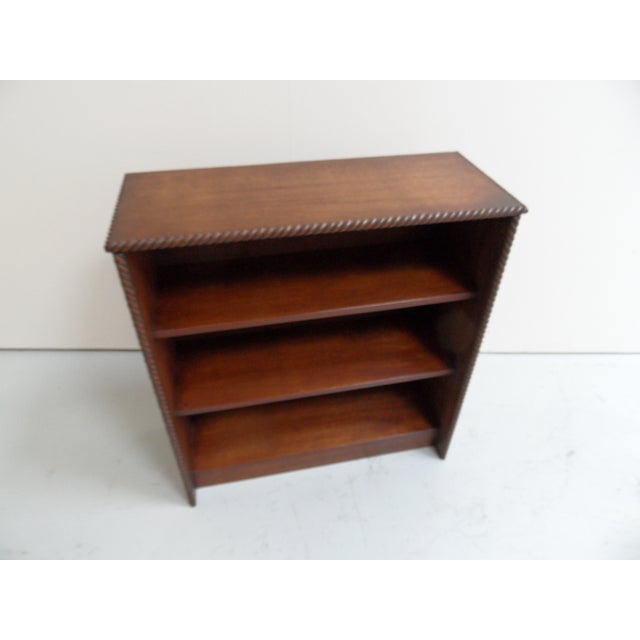 Vintage Open Bookcase, 1950s For Sale - Image 10 of 11