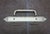 2 Vintage Brass Neoclassical Ribbon & Reed Door Pulls W Backplate 7.5" For Sale - Image 4 of 10