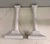 Ceramic Vintage Fitz and Floyd White Porcelain Candlesticks - A Pair For Sale - Image 7 of 10