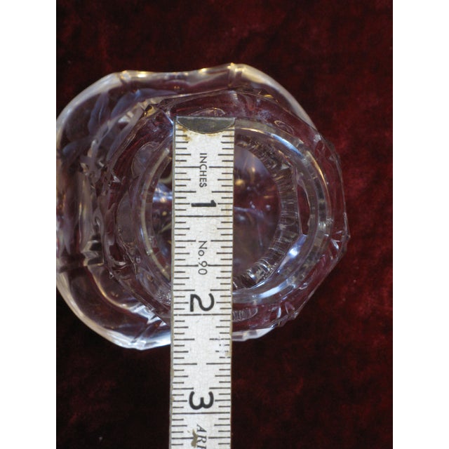 Early 20th Century Vase Art Nouveau Wheel-Cut Engraved Glass Floral and Foliate Design Dogwood For Sale - Image 14 of 18