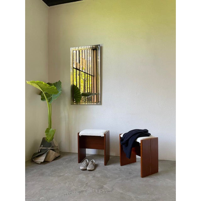 Vintage Mirror from BelgoChrome, 1970s For Sale - Image 4 of 18