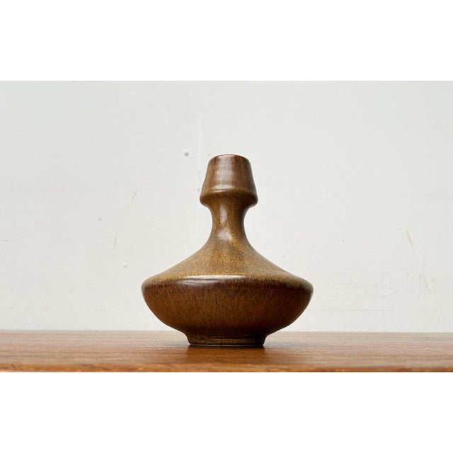 Mid-Century German Minimalist Studio Pottery Vase, 1960s For Sale - Image 14 of 14
