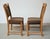Green Danish Brutalist Oak Dining Chairs in the style of Henning Kjaernulf, 1960s, Set of 6 For Sale - Image 8 of 10