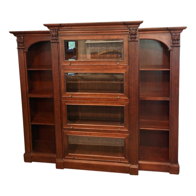 Hooker Furniture Three-Piece Barrister Bookcase For Sale