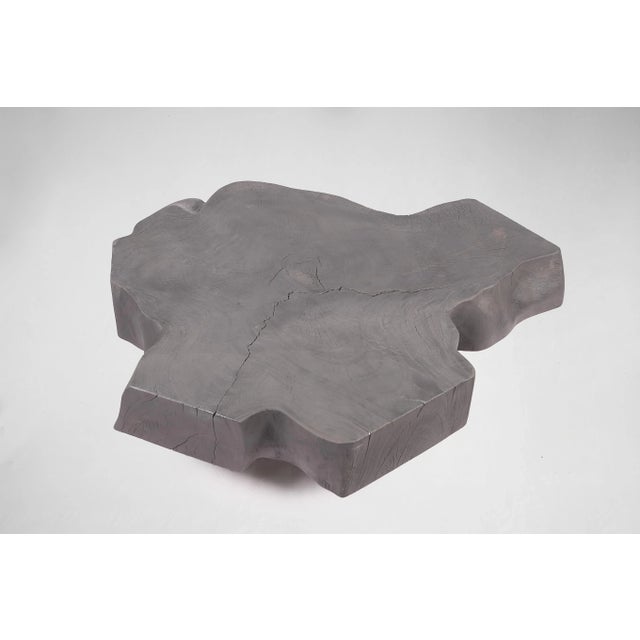 Natural Black One Slab Coffee Table 106 For Sale - Image 4 of 6