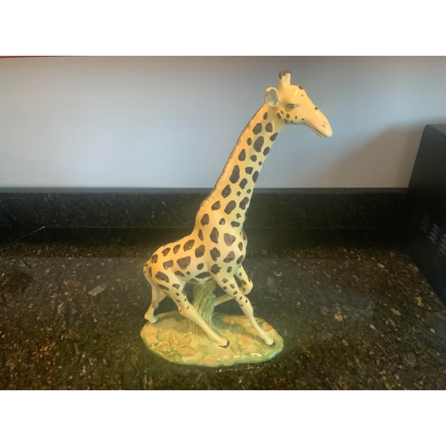 1980s Large Porcelain Giraffe For Sale - Image 13 of 13