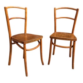 Bistro Chairs, Set of 2 For Sale