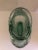 Mid-Century’s Carp Fish Open Mouth Pressed Clear Green Glass Vase For Sale - Image 9 of 12