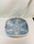 This mid-century modern Bitossi ceramic ashtray designed by Aldo Londi features a distinctive hand-carved leaf and...
