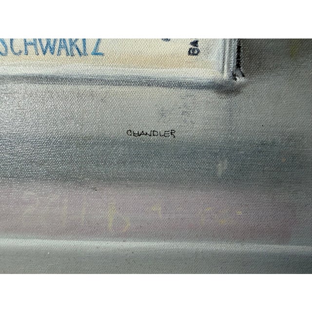 2010s Original Contemporary Realism Gail Chandler Oil Painting Still Life Books Art For Sale - Image 5 of 16