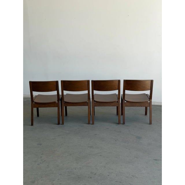 Vintage Thonet Dining Chairs — Set of 4 For Sale - Image 12 of 15