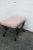 Hollywood Regency Painted Vanity Ottoman Footstool 6124 For Sale - Image 4 of 12