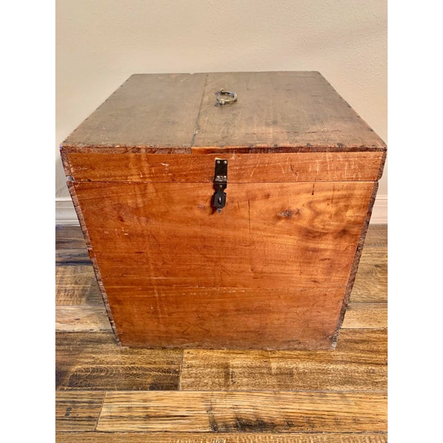 Early 20th Century Early 20th Century French Wood Box For Sale - Image 5 of 12