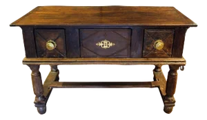 17th Century English Oak Server