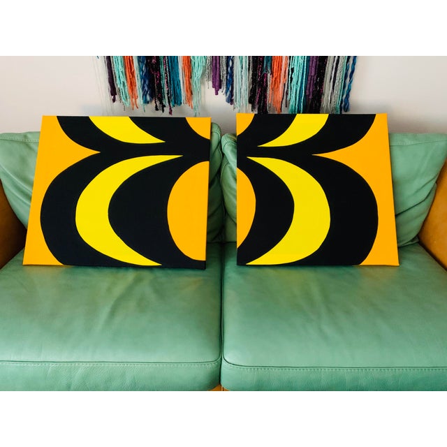 1960's Marimekko Stretched Fabric Wall Hanging Print Chairish