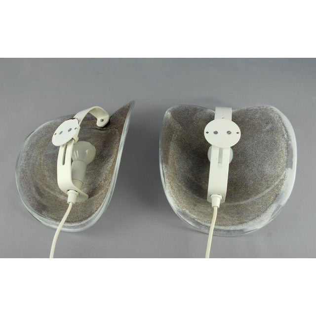 Metal Glass Sconces by Per Lutken for Holmegaard, 1972, Set of 2 For Sale - Image 7 of 10