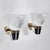 Brass and Glass Wall Lamps Mod LP5 by Ignazio Gardella for Azucena, 1950s, Set of 2 For Sale - Image 11 of 11