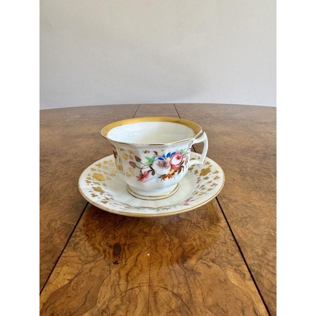 Antique Porcelain Breakfast Set, 1880, Set of 8 For Sale - Image 3 of 7
