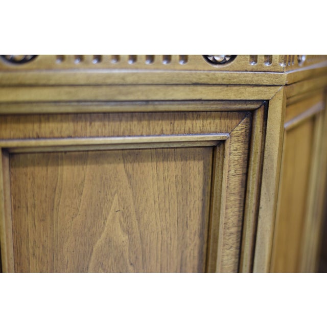 Vintage Traditional Hexagon Shape Side Tables - a Pair For Sale - Image 9 of 12