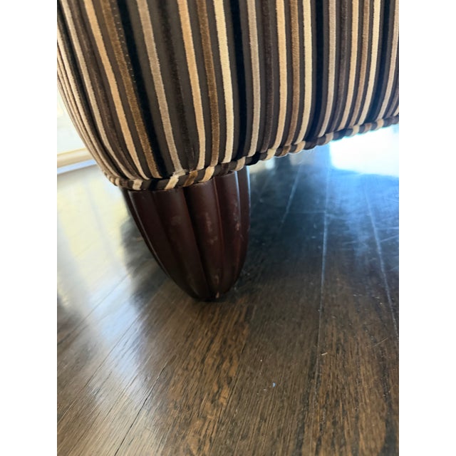1990s Barbara Barry Slipper Chairs for Baker Furniture For Sale - Image 9 of 17