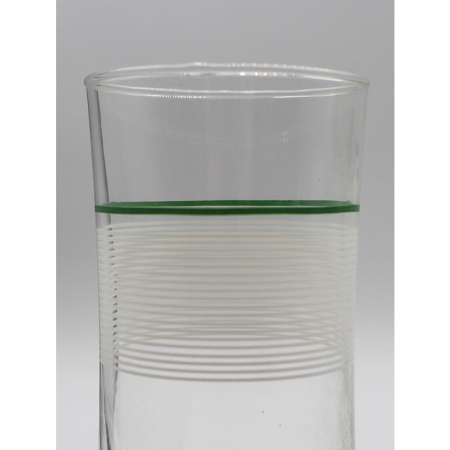 Mid-Century Modern Mid 20th Century Mid-Century Anchor Hawking Modern Glasses - Set of 12 For Sale - Image 3 of 4