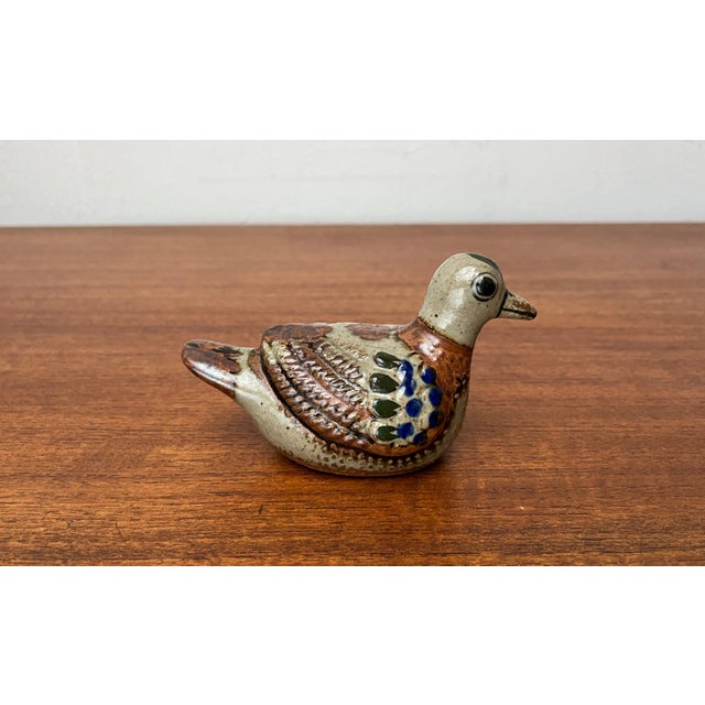 Vintage Mexican Handpainted Duck Figurine by Jorge Wilmot Tonala, 1970s For Sale - Image 5 of 17