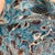 Glass Vintage Mid-Century Murano Millefiori Blue Ruffled Glass Bowl - Fratelli Toso For Sale - Image 7 of 10