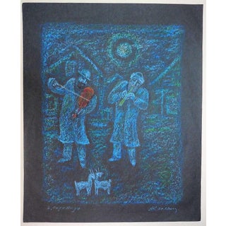 Anatoli Lvovich Kaplan, Russian Judaica Shtetl Klezmer Musicians For Sale