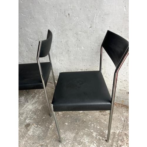 Mid-Century Modern Dining Chairs, 1950s, Set of 6 For Sale - Image 3 of 11