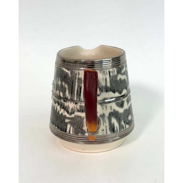 1930s 1930s Arthur Wood Silver Shield Creamer For Sale - Image 5 of 9