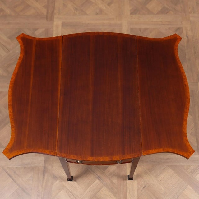 Wood Niagara Furniture Pembroke Table For Sale - Image 7 of 12