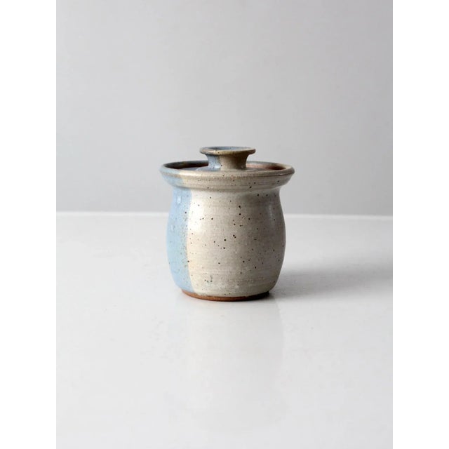 Vintage Studio Pottery Jar For Sale - Image 4 of 11