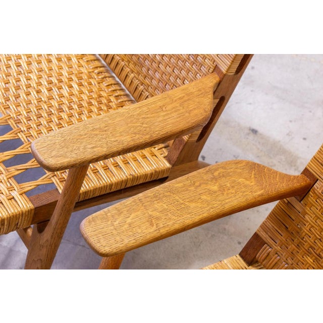 CH-27 Chairs by Hans J. Wegner for Carl Hansen & Søn, 1950s, Set of 2 For Sale - Image 15 of 18
