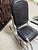 Metal 1970s Hollywood Regency Chrome & Black Leather Scroll Rocking Chair, Manner of Maison Jansen For Sale - Image 7 of 7