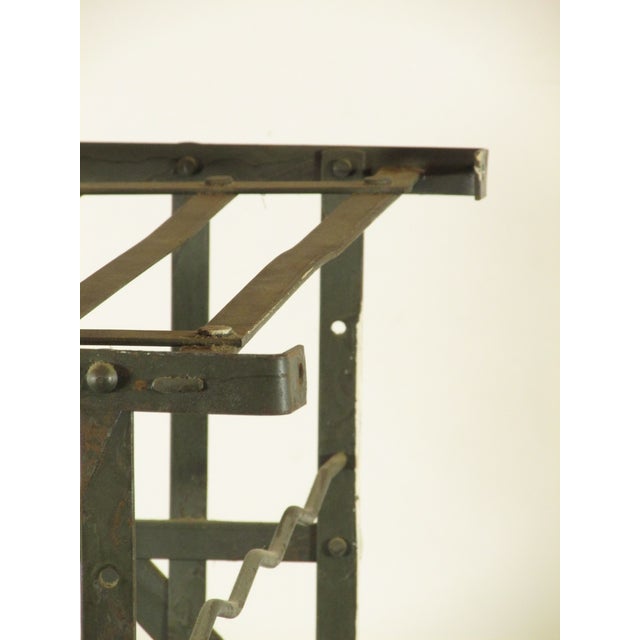 Vintage French Wine Rack For Sale In Boston - Image 6 of 8