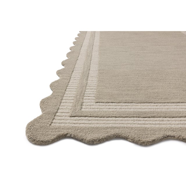 Transitional Chris Loves Julia x Loloi Scottie Fog / Ivory 9'-3" x 13' Area Rug For Sale - Image 3 of 7
