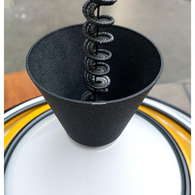 Mid-Century Space Age Italian Pendant Lamp, 1960s For Sale - Image 9 of 18