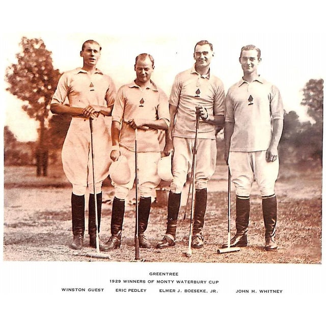 Traditional United States Polo Association 1930 Year Book For Sale - Image 3 of 11