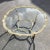 Metal Scalloped Brass & Glass Coffee Table Manner of Labarge Italy For Sale - Image 7 of 13
