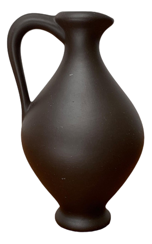 Mid-Century German Minimalist Wormser Terra-Sigillata Pottery Carafe Vase, 1960s