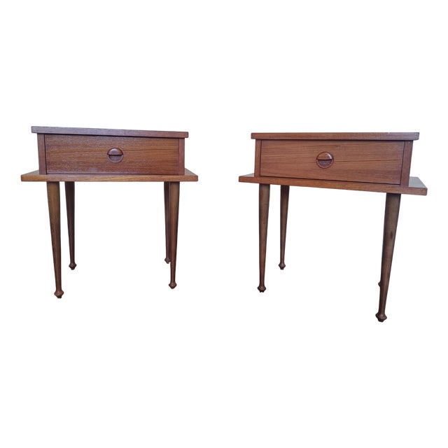 Bedside Tables, 1960s, Set of 2 For Sale