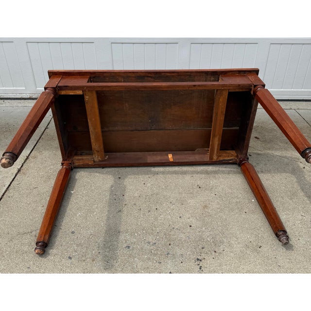 Early 19th Century Colonial Farmhouse Hutch – Antique Pennsylvania Sheraton-Style Cabinet For Sale - Image 14 of 14