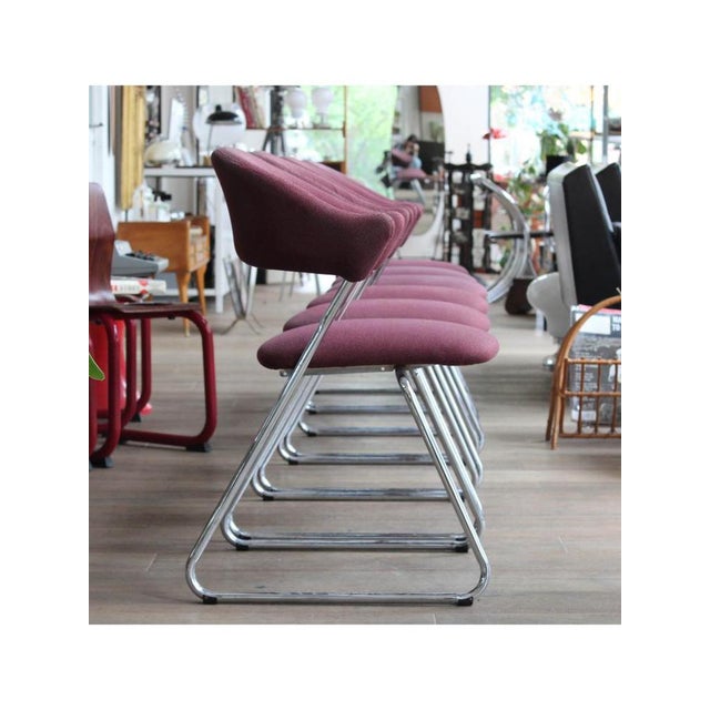 Padded Chairs, 1970s, Set of 6 For Sale - Image 15 of 16