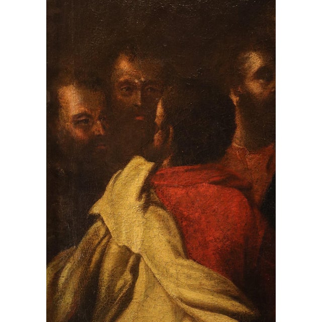 Pieter De Witte, The Last Supper, 1680, Oil on Canvas For Sale - Image 8 of 14