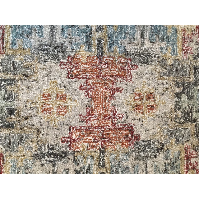 Crate and Barrel Alvarez Garden Hand Tufted Wool Blend Rug 6' x 9