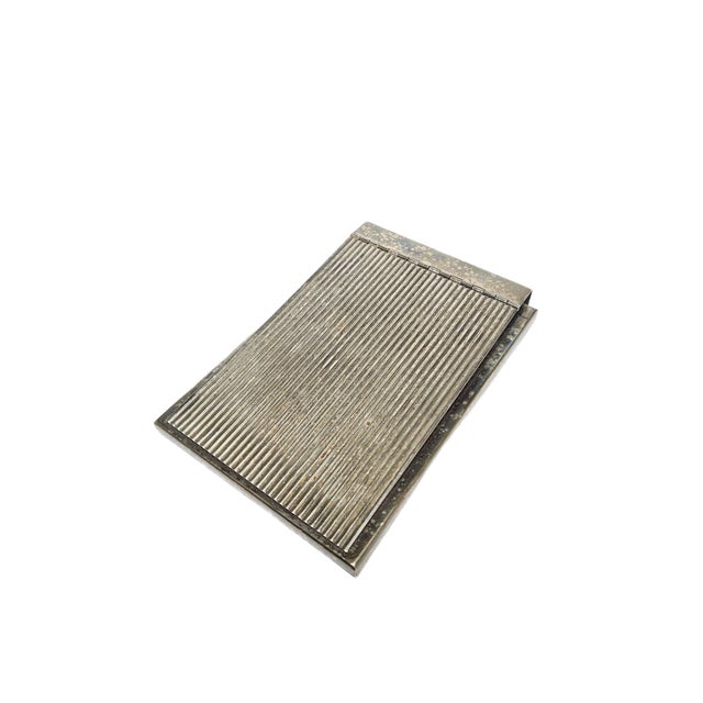 Silver Art Nouveau German Notepad, 1890s For Sale - Image 8 of 8