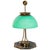Mid-Century Table Lamp with Marble Base and Opaline Shade For Sale - Image 6 of 6