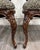 Brown Antique Late 1800s French Rococo Revival Carved Walnut Side Chairs - Pair For Sale - Image 8 of 15