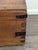 Rustic European Antique 19th Century Handcrafted Wood and Iron Chest Trunk For Sale - Image 3 of 12