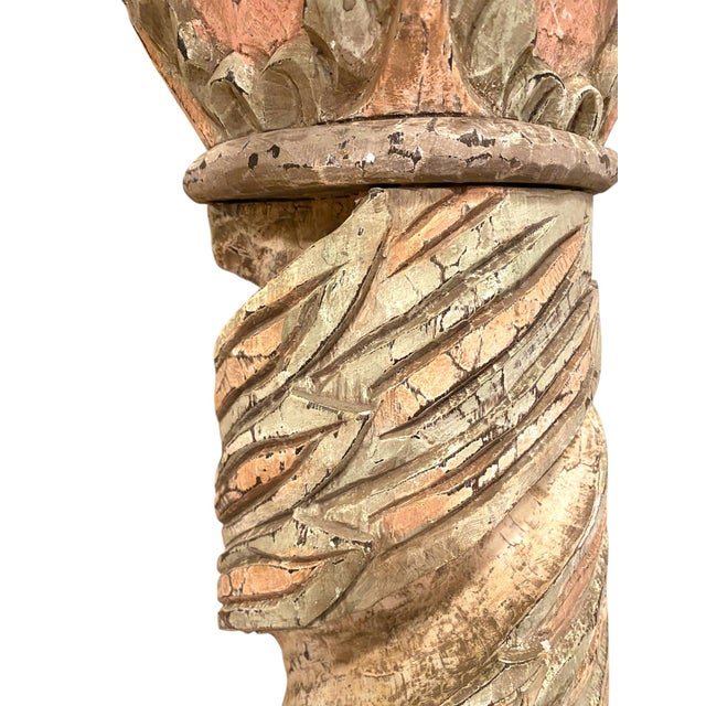 Antique Italian Column Pilasters 18th/19th Century Architectural Salvage Decor For Sale - Image 17 of 18